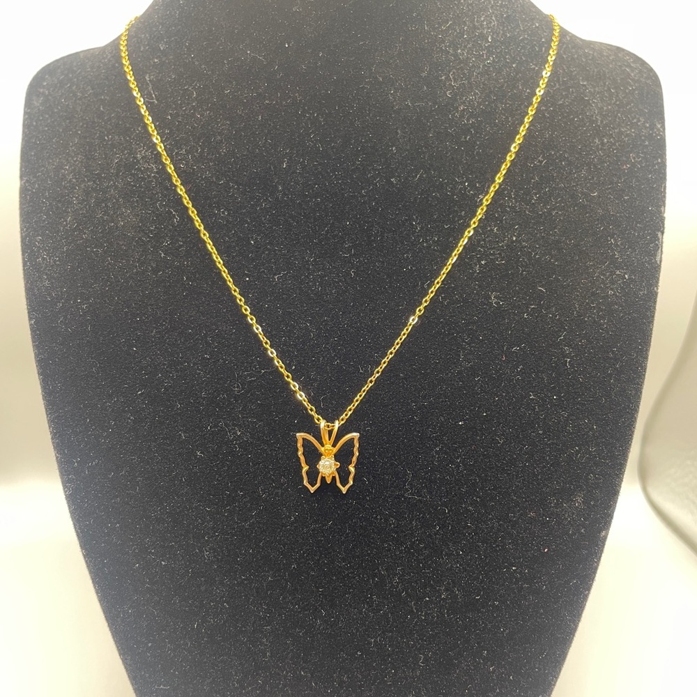 Vintage gold and silver contemporary necklaces - Picture 8 of 13